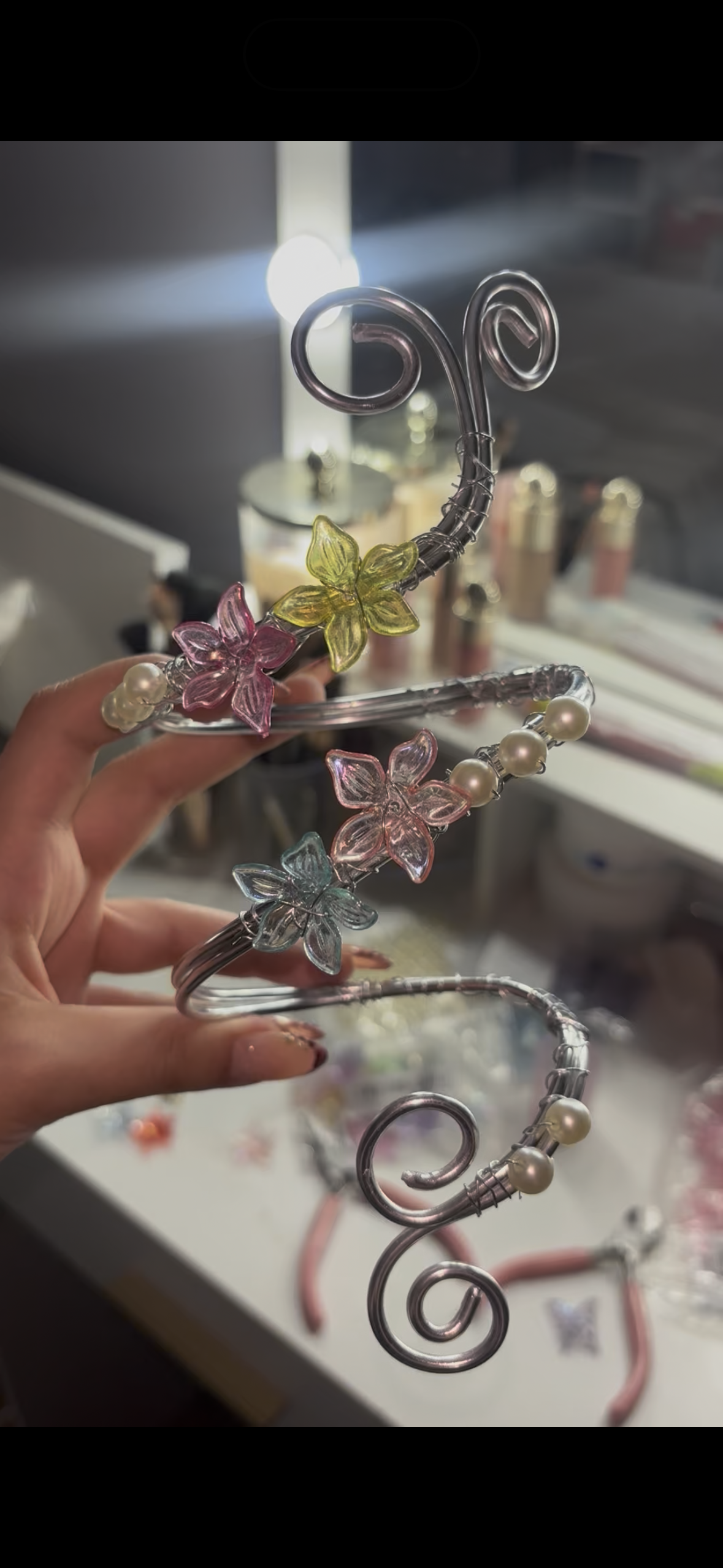 Bracciale floreale